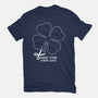 Make Your Own Luck-Unisex-Basic-Tee-rocketman_art