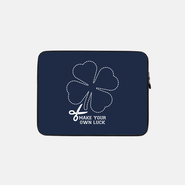 Make Your Own Luck-None-Zippered-Laptop Sleeve-rocketman_art