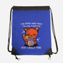 One Drink Away-None-Drawstring-Bag-fanfabio