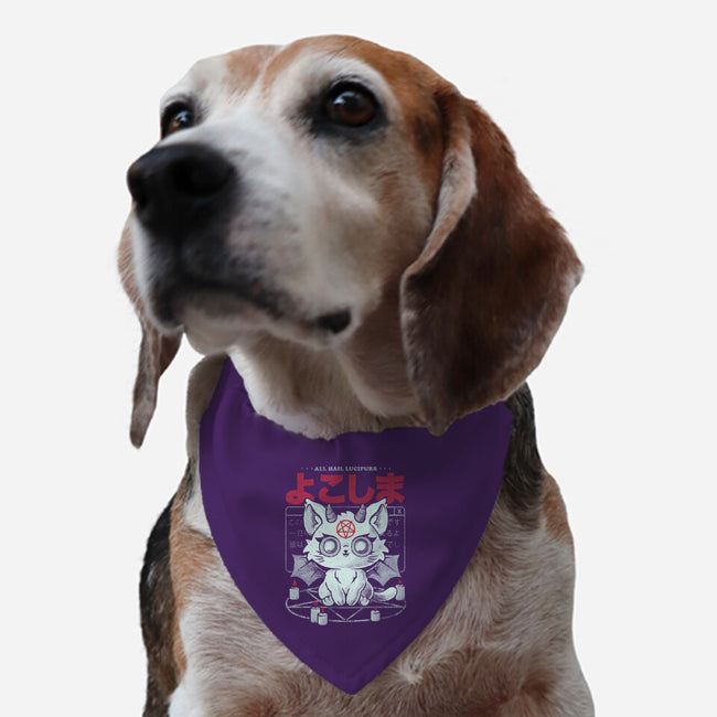 All Hail Lucipurr-Dog-Adjustable-Pet Collar-eduely