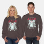 All Hail Lucipurr-Unisex-Crew Neck-Sweatshirt-eduely