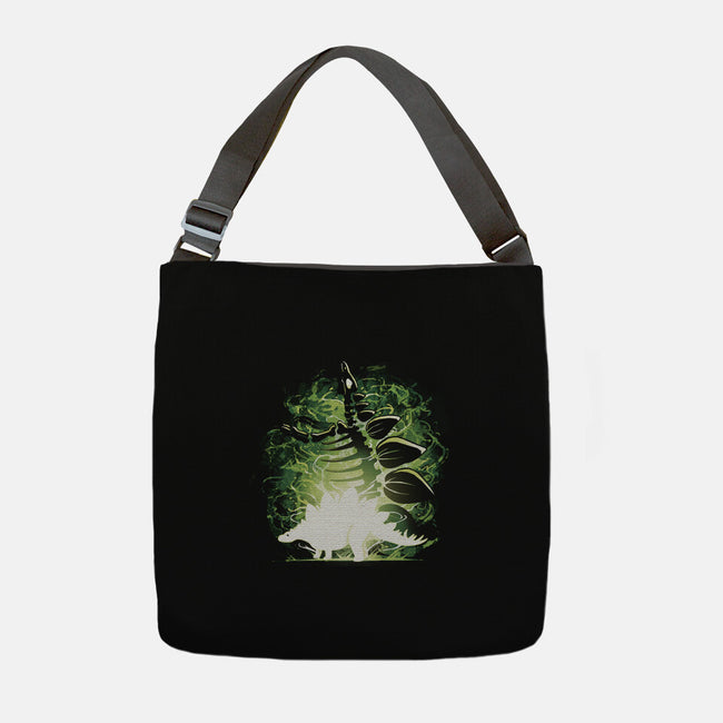 Stegosaurus Fossil-None-Adjustable Tote-Bag-Vallina84