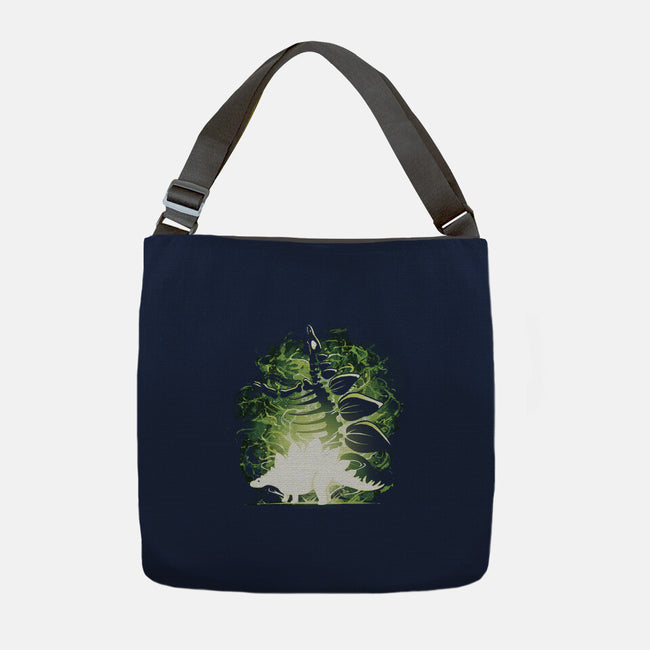 Stegosaurus Fossil-None-Adjustable Tote-Bag-Vallina84