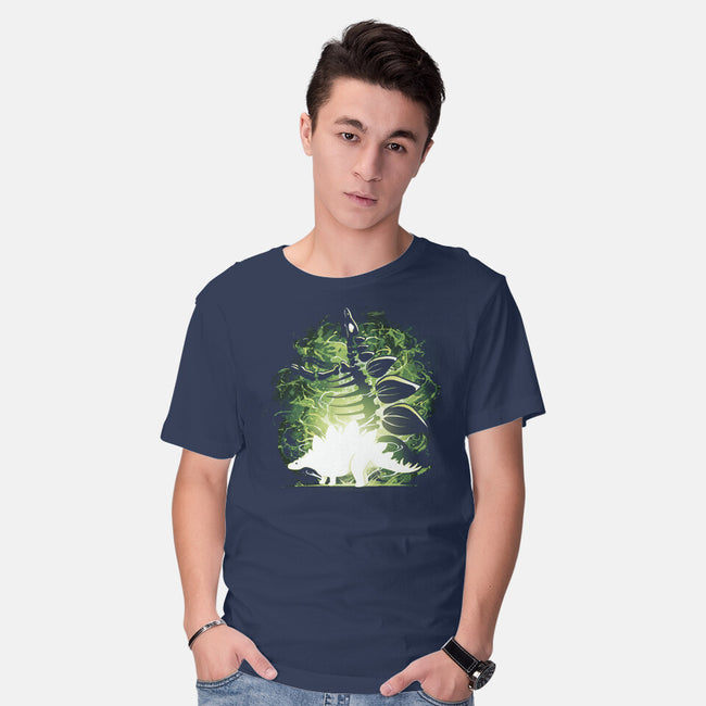 Stegosaurus Fossil-Mens-Basic-Tee-Vallina84