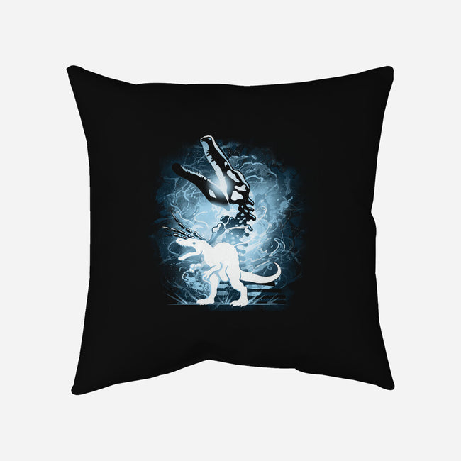 Spinosaurus Fossil-None-Non-Removable Cover w Insert-Throw Pillow-Vallina84