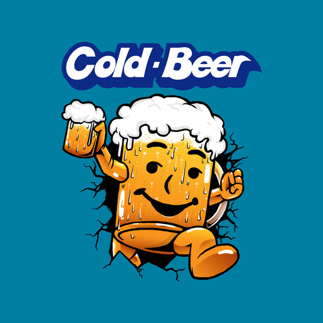 Cold Beer-Womens-Fitted-Tee-joerawks