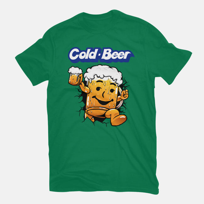 Cold Beer-Womens-Basic-Tee-joerawks