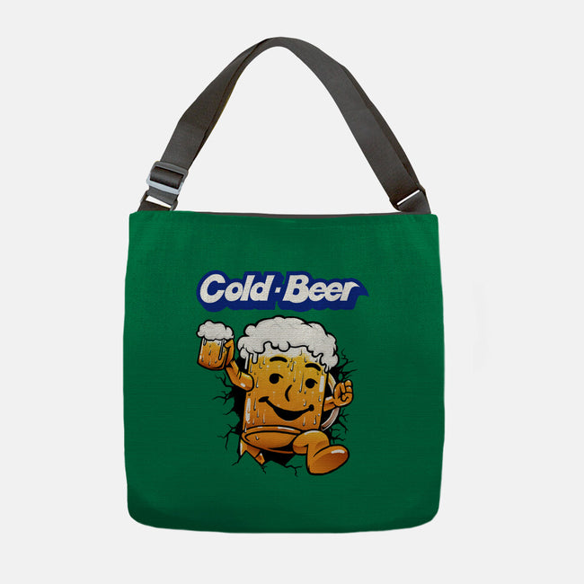 Cold Beer-None-Adjustable Tote-Bag-joerawks