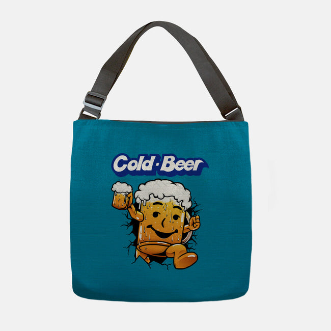 Cold Beer-None-Adjustable Tote-Bag-joerawks