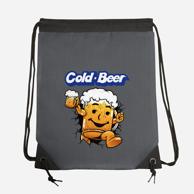 Cold Beer-None-Drawstring-Bag-joerawks