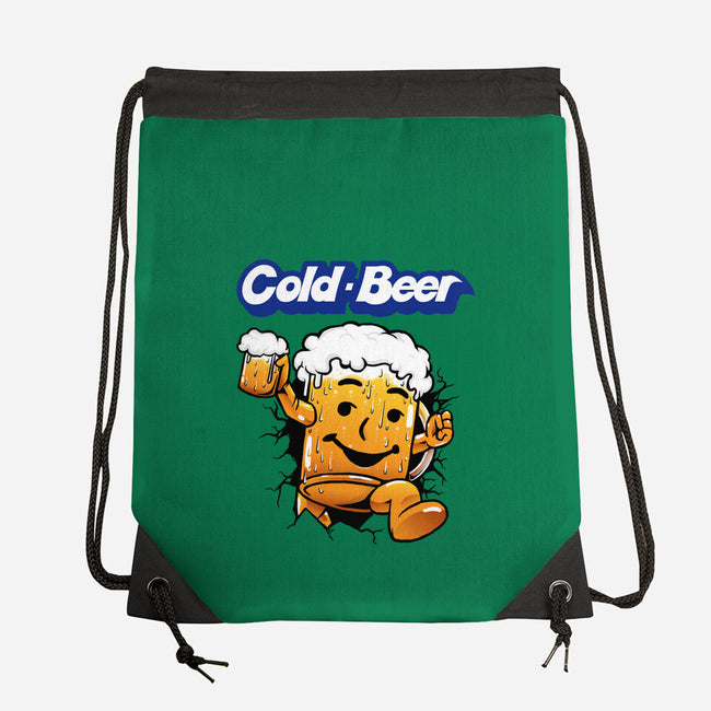 Cold Beer-None-Drawstring-Bag-joerawks