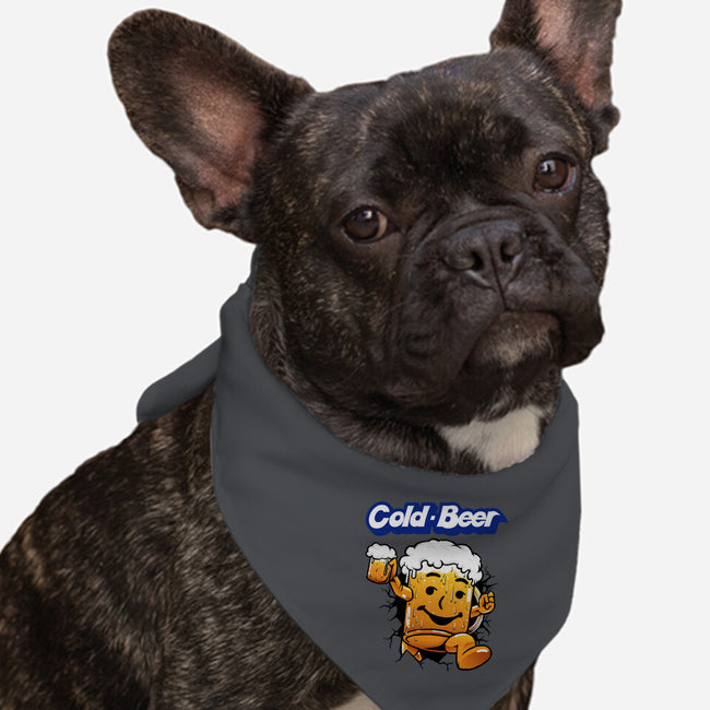 Cold Beer-Dog-Bandana-Pet Collar-joerawks