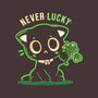 Never Lucky-Unisex-Crew Neck-Sweatshirt-TechraNova