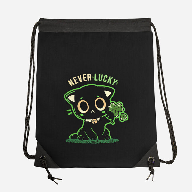 Never Lucky-None-Drawstring-Bag-TechraNova