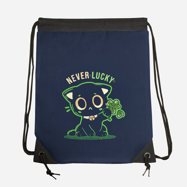 Never Lucky-None-Drawstring-Bag-TechraNova