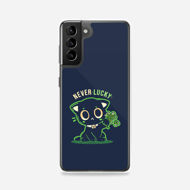 Never Lucky-Samsung-Snap-Phone Case-TechraNova