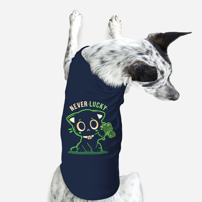 Never Lucky-Dog-Basic-Pet Tank-TechraNova