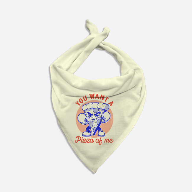 You Want A Pizza Of Me-Dog-Bandana-Pet Collar-fanfreak1