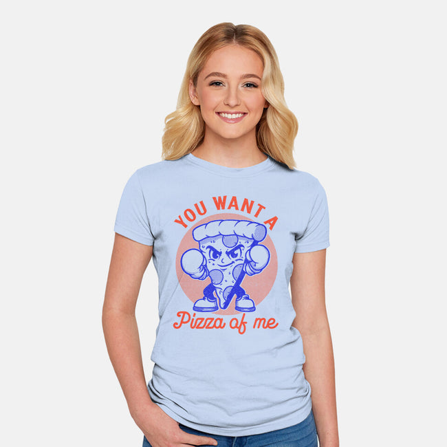 You Want A Pizza Of Me-Womens-Fitted-Tee-fanfreak1