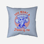 You Want A Pizza Of Me-None-Non-Removable Cover w Insert-Throw Pillow-fanfreak1