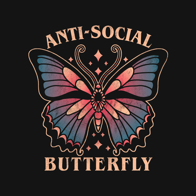 Anti-Social Butterfly-Unisex-Basic-Tee-fanfreak1