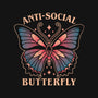 Anti-Social Butterfly-Unisex-Basic-Tee-fanfreak1