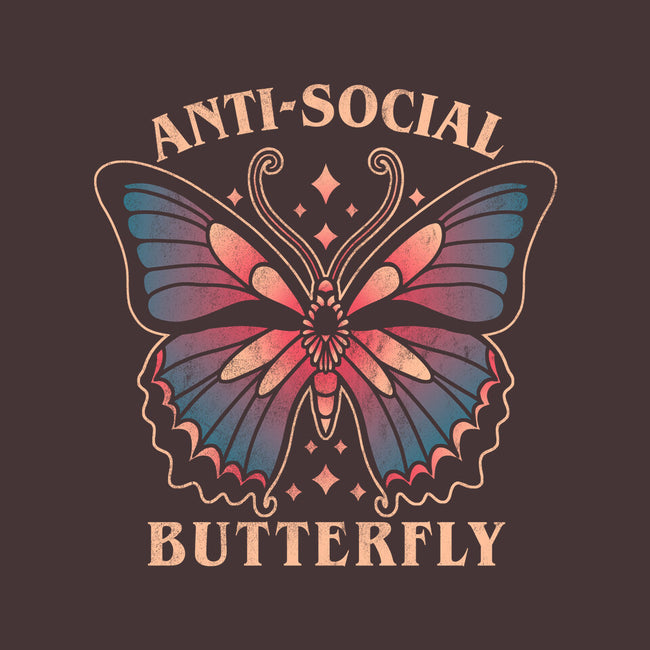 Anti-Social Butterfly-Womens-Basic-Tee-fanfreak1