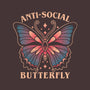 Anti-Social Butterfly-Womens-Basic-Tee-fanfreak1