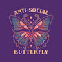 Anti-Social Butterfly-Womens-Off Shoulder-Sweatshirt-fanfreak1