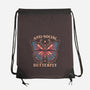 Anti-Social Butterfly-None-Drawstring-Bag-fanfreak1