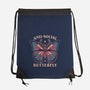 Anti-Social Butterfly-None-Drawstring-Bag-fanfreak1