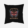 Anti-Social Butterfly-None-Non-Removable Cover w Insert-Throw Pillow-fanfreak1