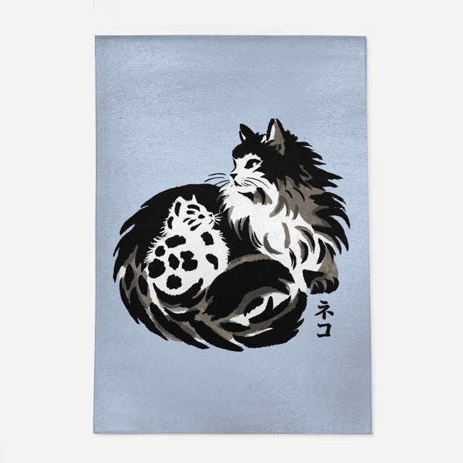 Sumi-e Cats-None-Outdoor-Rug-fanfreak1