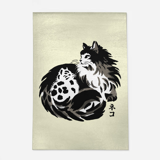 Sumi-e Cats-None-Outdoor-Rug-fanfreak1