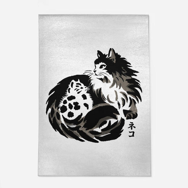 Sumi-e Cats-None-Outdoor-Rug-fanfreak1