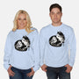 Sumi-e Cats-Unisex-Crew Neck-Sweatshirt-fanfreak1