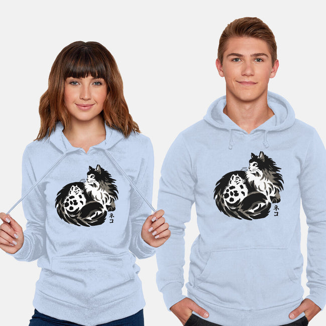 Sumi-e Cats-Unisex-Pullover-Sweatshirt-fanfreak1