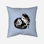 Sumi-e Cats-None-Removable Cover w Insert-Throw Pillow-fanfreak1