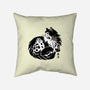 Sumi-e Cats-None-Removable Cover w Insert-Throw Pillow-fanfreak1