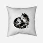 Sumi-e Cats-None-Removable Cover w Insert-Throw Pillow-fanfreak1