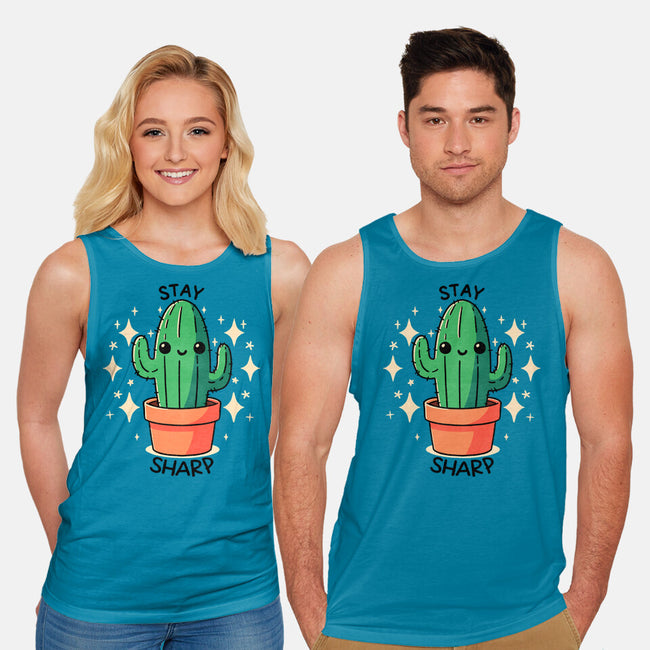 Stay Sharp-Unisex-Basic-Tank-fanfreak1