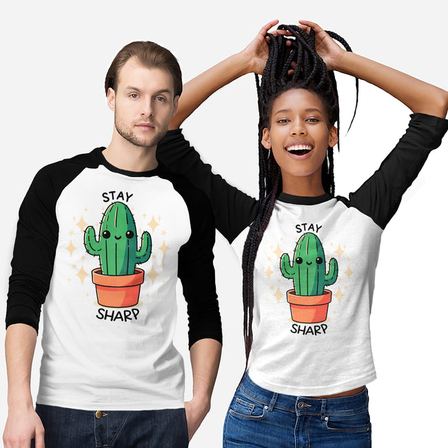 Stay Sharp-Unisex-Baseball-Tee-fanfreak1