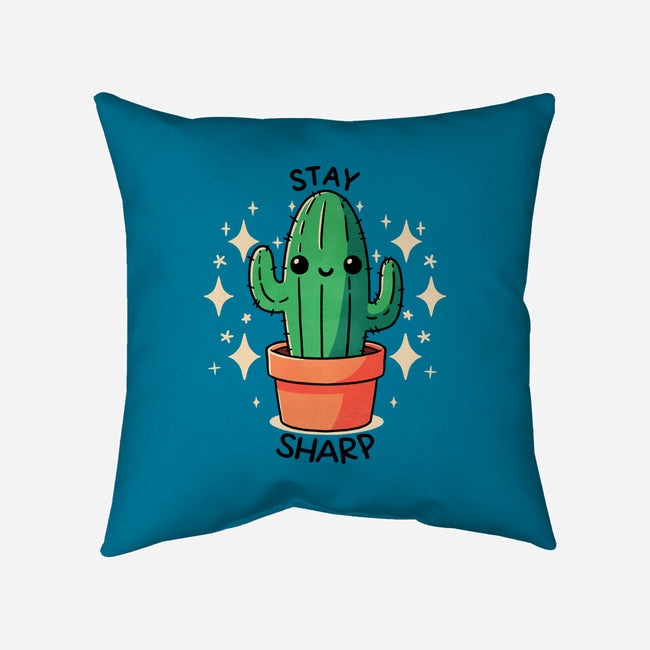 Stay Sharp-None-Removable Cover-Throw Pillow-fanfreak1