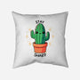 Stay Sharp-None-Removable Cover-Throw Pillow-fanfreak1