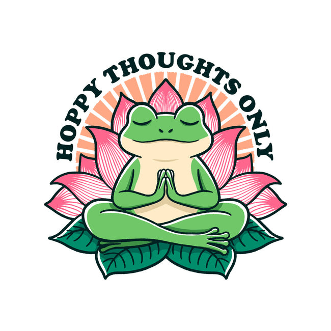 Hoppy Thoughts Only-None-Removable Cover w Insert-Throw Pillow-fanfreak1