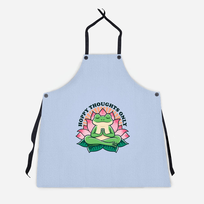 Hoppy Thoughts Only-Unisex-Kitchen-Apron-fanfreak1