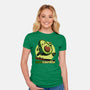 Avocado Exercise-Womens-Fitted-Tee-Studio Mootant