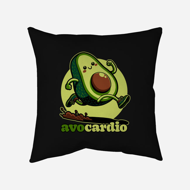 Avocado Exercise-None-Removable Cover w Insert-Throw Pillow-Studio Mootant