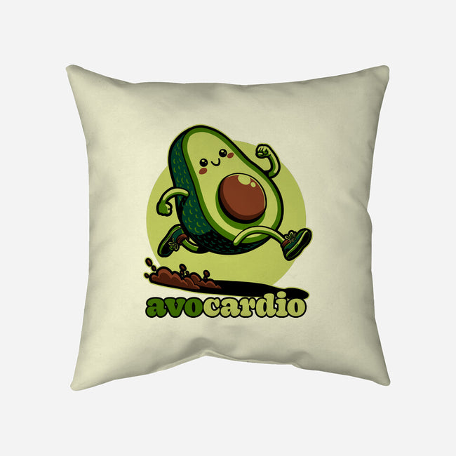 Avocado Exercise-None-Removable Cover w Insert-Throw Pillow-Studio Mootant