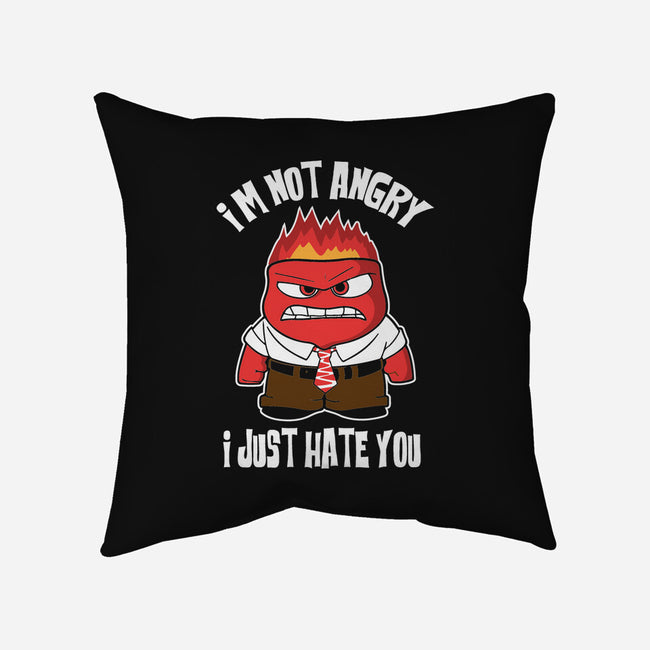 I Just Hate You-None-Removable Cover-Throw Pillow-turborat14